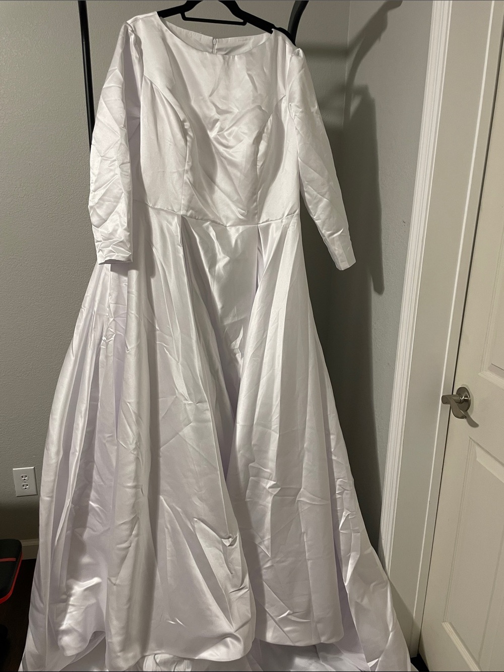Beautiful empire waist wedding dress